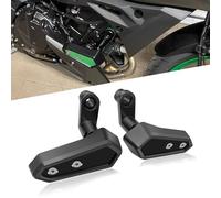for NINJA500 Z500 SE Ninja 500 z500 se 2024 2025 Accessories Engine Anti-Fall Protection Cover Motorcycle Body Anti-Fall Block Side Cover Protection Frame Slider Impact Engine Drop pad (Black)
