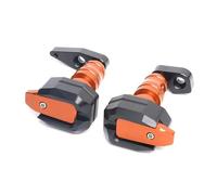 For Ninja650 ER6N ER6F Frame Slider Universal Crash Pad Motorcycle Engine Guard Fairing Falling Protection(Orange)