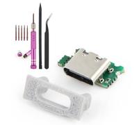 for Nintendo 3DS XL/3DS LL Charging Port Upgrade from Micro-USB to USB Type-C Connector Dock for Nintendo 3DS XL/3DS LL USB-C Power Socket Connector Mod Replacement Jack Port Console Accessories