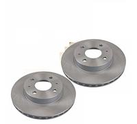 FOR NISSAN 100NX AD CUBIC SUNNY FRONT LEFT RIGHT PAIR OF BRAKE DISCS