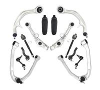 For Nissan 350z 2003-2009 14pcs Front Upper Lower Control Arm Tie Rod Boot Sway Bar Link Suspension Kit Control Arm Replacement