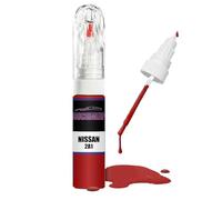 For NISSAN FLAME RED 2A1 Paint Pen Brush Scratch Chip Fix Kit