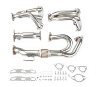 For Nissan For Altima 3.5L Engine VQ35DE V6 Exhaust Manifold Headers Downpipe Test Pipe HBGURM
