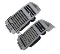 For Nissan For Armada For Titan 2004-2006 AC Vent Grille Grey ABS Replacement Spare Parts Accessories Air Vent Grille AC Outlet(2pc)