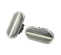 For Nissan For INTERSTAR For PRIMASTAR For KUBISTAR LED Dynamic Side Indicator Marker Signal Light Lamp Sequential Flashing Door Wing Mirror Indicator(Dynamic Crystal)