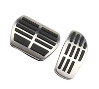 For Nissan For Juke 2020 2021 2022 2023, Accessories AT MT Brake Gas Cluth Pedal Protection Cover Stainless Steel Car Pedals Car Pedals Brake Gas Pedal(AT)