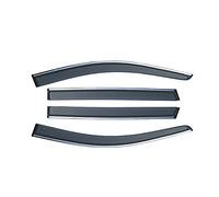For Nissan For Kicks For E-power P15 2018~2023 Car Window Door Visor Awnings Sun Rain Smoke Deflector Guard Cover Door Rain Guard Sun Visor
