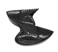 For Nissan For Kicks For Lannia For BlueBird 2015-2021 Car Rearview Side Mirror Cover Rear View Case Trim Auto Mirror Cap(Carbon Fiber pattern A)