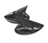 For Nissan For Kicks For Lannia For BlueBird 2015-2021 Car Rearview Side Mirror Cover Rear View Case Trim Auto Mirror Cap(Carbon Fiber pattern B)