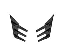 For Nissan For Kicks Rear Windshield Side Spoiler Exterior Decorative Wing Glossy Black Accessories(Glossy Black)