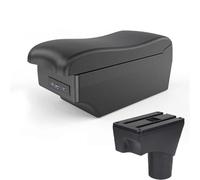 For Nissan For March For Micra K13 MK4 IV For Sunny 2010-2023 Car Armrest Box Storage Box Interior Accessories accessories(A black line)