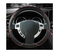 For Nissan For March K10 K11 K12 K13 K14 For Micra Non-slip Car Steering Wheel Cover Automotive Wheel Cover(O shape Red)