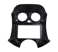 For Nissan For Micra For March K13 2010-2013 1pc Car Radio Fascia Dashboard Panel Frame Replacement Kit Black ABS Interior Parts(Only frame)