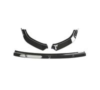 For Nissan For Qashqai 2019 2021 2022 2023 Car Front Bumper Splitter Lip Chin Spoiler Body Kit Diffuser Protector Guard Exterior Accessori MZEER(Bright black)