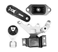 for Nissan for Sentra 1.8L 2012-2019 113601KA0A 113501KC0A 112201KG0A 112101KC0B 4PCS Engine Motor Mounts Transmission Mount Gear Box Engine Mount