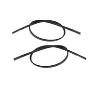 for Nissan for Sentra 2013-2018 73853-9AN0A 1 Pair Left & Right Car Roof Drip Finish Moulding Seal Strips Trim WEFOLEN