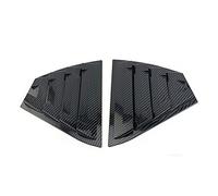 For Nissan For Sentra B18 2020 Hatchback 2PCS Blinds Side Tuyere Rear Vent Scoop Cover Window Vent Rear Window Louvers