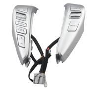 For Nissan For Sentra Sv 2013-2015 25550-3Da6A Cruise Control Switch Steering Wheel Buttons Steering Wheel Control Switch(Silver)