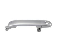 for Nissan for Versa 2007-2012 for Tiida 2007-2011 82640-EL12A 82641-EL12A 1 Pcs Front Left Car Exterior Door Handle(Silver Front Left)