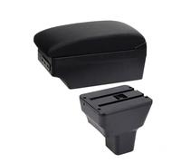 For Nissan For Versa For Almera 2020-2021 Center Console Armrest For Box with USB and Ashtray Storage Car Armrest Storage Box