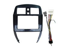 For Nissan For Versa For Note 2015-2019 10.1 Inch Car Radio Android Stereo Frame Player 2Din Head Unit Fascia Panel Dash RESPUNEKBAH(Frame with cable)