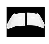 For Nissan For X-Trail 2014-2019 Roof Spoiler Wing ABS Material Car Rear Window Decoration Accessories Tail Fin 2PCS(White)