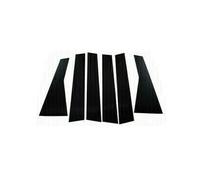 For Nissan For X-trail For Rogue T33 2022 2023 Car Door Window Pillar Posts Trim Cover Sticker Exterior Parts IENQBVL(Black)