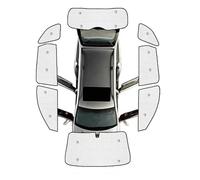 For Nissan For X Trail For T33 For Rogue For E-Power 2022-2025 Sun Visor Windshield Sunshade Cover Window Sunshades Front Window Sunshades(All Sunshades)