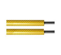 For Nissan For X-trail T31 2006 2007 2008 2009 2010 2011 2012 2013 Front Bonnet Hood Modify Gas Struts Carbon Fiber Spring Damper Bonnet Gas Springs(YELLOW CARBON FIBER)