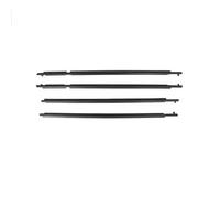 for Nissan for X-Trail T31 2008-2013 80821-1da0a 4 Pcs Outside Window Rubber Seal Glass Protector Weather Strips Door Weatherstrip Seal