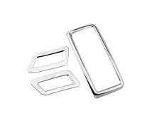 for Nissan for Xtrail for X-Trail T32 for Rogue 2014-2020 Car Front Rear AC Vent Decoration Trim Sticker Air Condition Outlet Cover FIXCOR(3PCS)