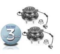 FOR NISSAN NAVARA D40 2.5TD 2 FRONT WHEEL BEARING HUB HUBS ASSEMBLY KIT WITH ABS