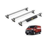 For Nissan NV300 2016-2021 Roof Rack Van Guard Ultibar Trade 3x Bars