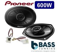 For Nissan Pathfinder R51 Pioneer 800 Watt 3 Way 6x9 Front Door Car Speakers Kit