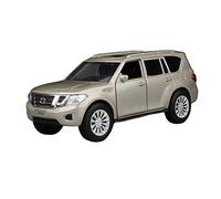 For Nissan Patrol Die-cast Metal Off-Road Simulation Car Model Toy 1 36 Vehicles Kit(2)