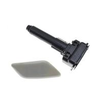 for Nissan Patrol Y62 Series 2013 2014 2015 2016 2017+ Headlight Washer Nozzle Cover Headlamp Spray Water Jet Cap 286423ZD0A SUV Cargo Privacy Shield(BLACK RH SIDE)