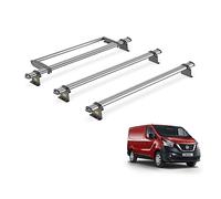 For Nissan Primastar 2001-2014 Roof Rack Van Guard Ulti 3x Bars + Roller
