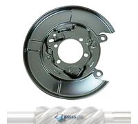 Brake disc cover Rear Axle Right HTO-NS-006 NTY for NISSAN X-TRAIL II QASHQAI I