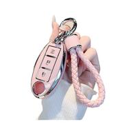 For Nissan Qashqai Juke J10 J11 X-Trail T32 T31 Kicks Tiida Pathfinder Note For Infiniti TPU Car Remote Key Case Cover Shell Fob(04 pink set)