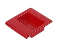 For Nitro For Jeep For Liberty 2007 2008 2009 2010 2011 2012 Car Steering Wheel Left Side Storage Box Switch Decoration Cover Car Decoration Interior Trim(Red)