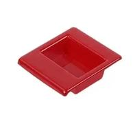 For Nitro For Jeep For Liberty 2007 2008 2009 2010 2011 2012 Car Steering Wheel Left Side Storage Box Switch Decoration Cover Car Decoration Interior Trim(Red)