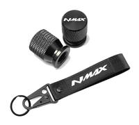 For NMAX N-Max 125 155 NMAX125 Nmax155 Scooter Accessories Tyre Valve Cover Cap&Motorcycle Embroidery Key Chain Keychain