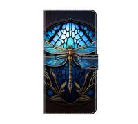 for Nokia G20/G10/6.3 Case, Premium Flip Shockproof PU Leather Shock-Absorption Folio Notebook Phone Cases with Card Slots Kickstand Magnetic Closure Protection Wallet Skin, Dragonfly