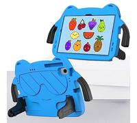 for Nokia T20 10.36 inch (2021) Kids Case,Lightweight EVA+PC Kid Friendly Shockproof Stand Protective Case, with Handle + Shoulder Strap(Blue)