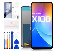 for Nokia X100 5G LCD Display Screen Replacement for Nokia X100 5G TA-1399 6.67 inch Touch Screen Digitizer Glass Full Assembly with Repair Tools