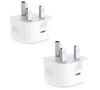 For Nothing Phone 3a Lite/Pro /3a /3 /CMF Phone 2 Pro /2a /2a Plus/CMF 1/2 /1 Charger, 20W USB C Charger Plug Fast PD Adapter Mains UK Wall Charger (2 Pack)