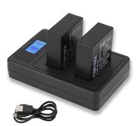 for NP-W126 NP-W126S Battery and LCD Dual Charger, 1500mAh for Fuji X-T2 T1 T3 X-A5 A3 A7 A10 X-E3 E4 E2 E1 E2S X100F X100V X-Pro2 Pro3 Pro1 X-T20 T10 T3 T100,
