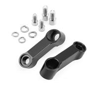 For NT1100 For NT 100 For DTC Motorcycle Rearview Mirrors Extension Riser Extend Adapter Mirror Extender Adapters Support Bracket(Black)