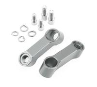 For NT1100 For NT 100 For DTC Motorcycle Rearview Mirrors Extension Riser Extend Adapter Mirror Extender Adapters Support Bracket(Gray)