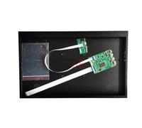 For NV125FHM Micro USB DIY Portable Refit Kit 2 TYPE-C Controller Driver Board+Metal Case 1920 * 1080 12.5" EDP 30 Pin Mini-HDMI(NV125FHM-N62 x Case)